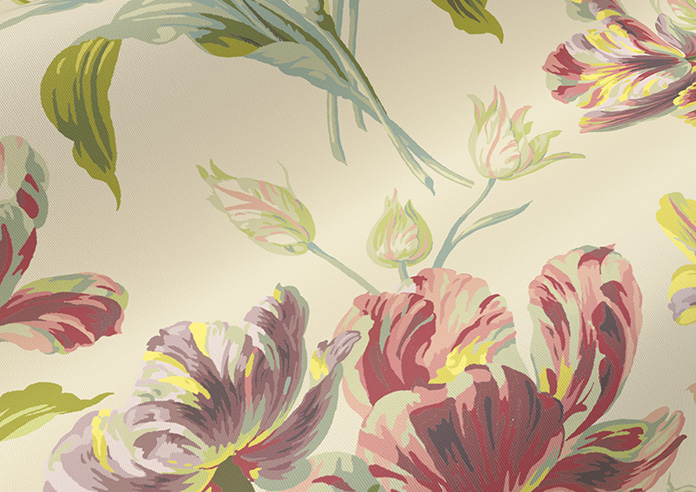 Laura Ashley Gosford, Cranberry - Roller Blind - Image 4